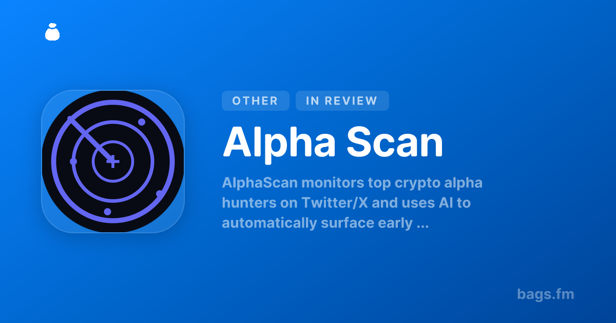 Alpha Scan