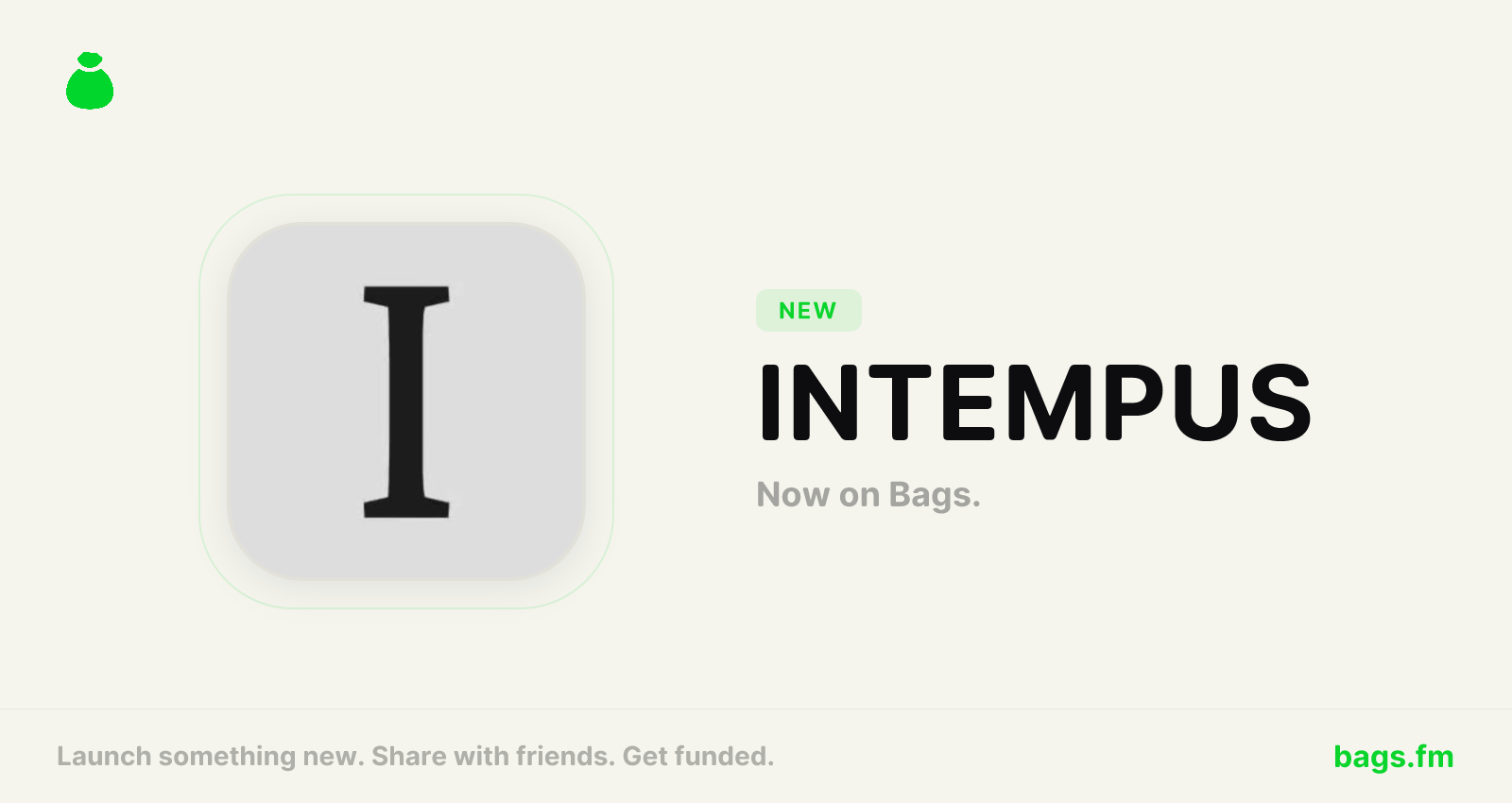 $INTEMPUS on Bags | Bags